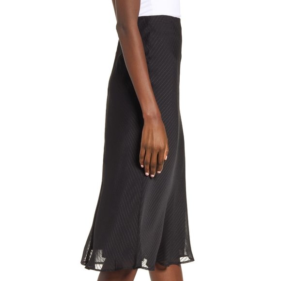 4SI3NNA Valeria Midi Black Skirt M - Picture 2 of 8
